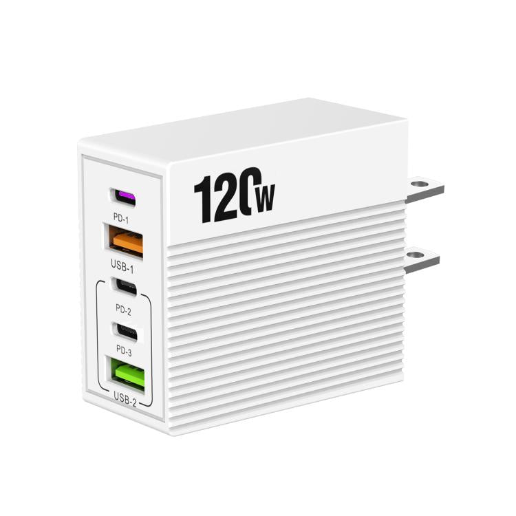 ADC-F007 120W 3xType-C Dual USB Multi-Port Charger