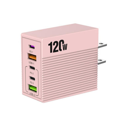 ADC-F007 120W 3xType-C Dual USB Multi-Port Charger