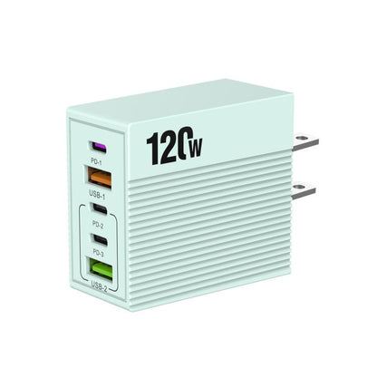 ADC-F007 120W 3xType-C Dual USB Multi-Port Charger