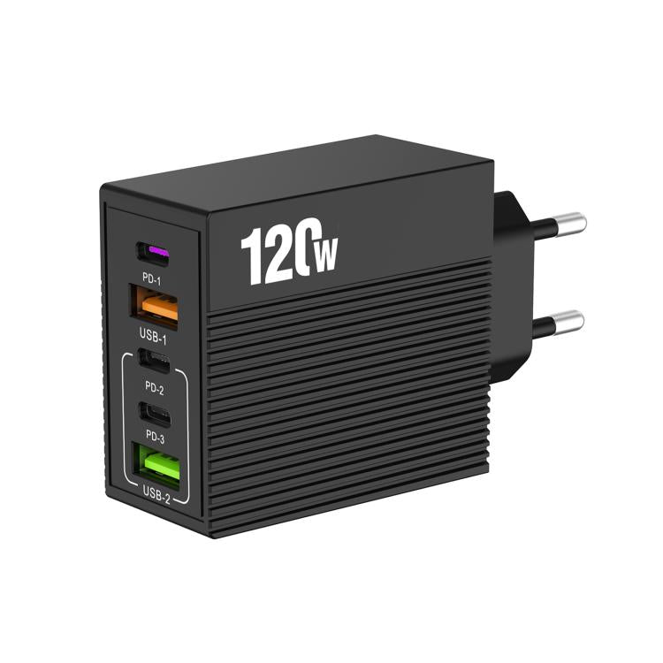 ADC-F007 120W 3xType-C Dual USB Multi-Port Charger