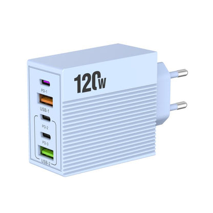 ADC-F007 120W 3xType-C Dual USB Multi-Port Charger