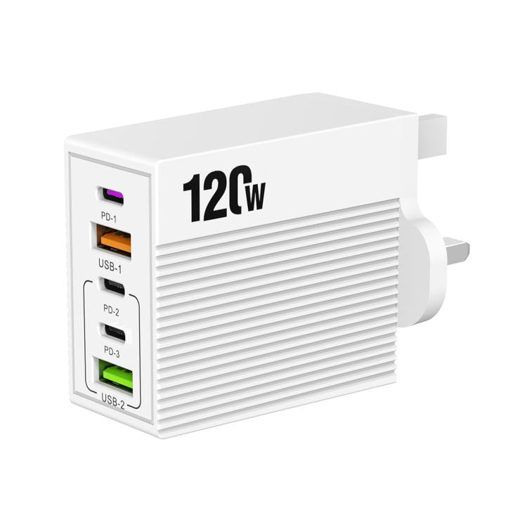 ADC-F007 120W 3xType-C Dual USB Multi-Port Charger