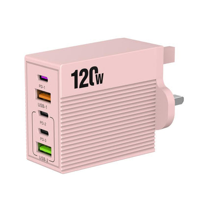 ADC-F007 120W 3xType-C Dual USB Multi-Port Charger