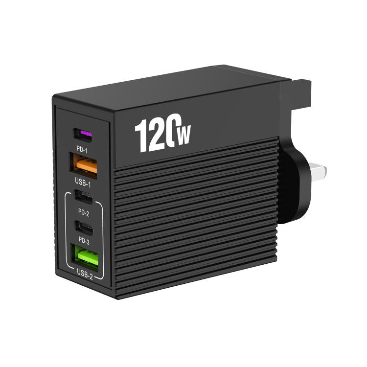 ADC-F007 120W 3xType-C Dual USB Multi-Port Charger