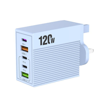 ADC-F007 120W 3xType-C Dual USB Multi-Port Charger