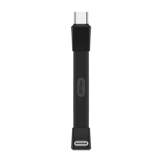 67mm 240W 8K 80Gbps Type-C to Type-C For Thunderbolt 4 Full Function Data Cable