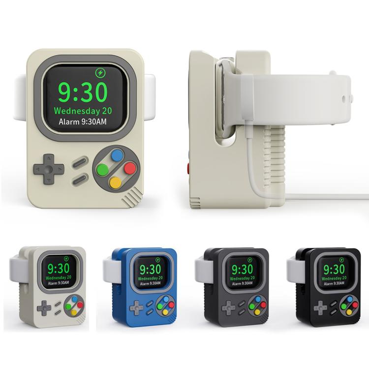 For Apple Watch ZX-ZJ01 Retro Game Console Silicone Charging Stand Base