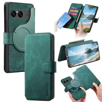 CaseNeo MagSafe RFID Anti-theft Retro Leather Phone Case, For Sony Xperia 1 VIII, For Sony Xperia 10 VII, For Sony Xperia 1 VII