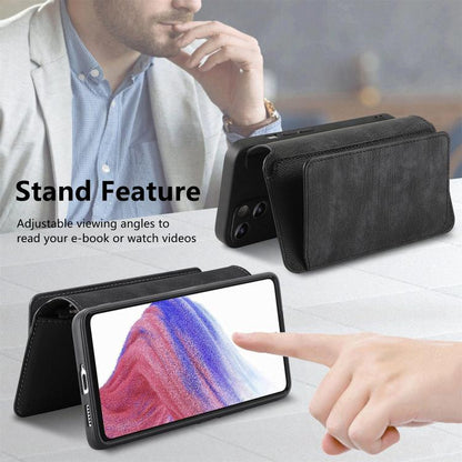 CaseNeo MagSafe RFID Anti-theft Zipper Wallet Retro Leather Phone Case, For Nothing CMF Phone 2 Pro, For Nothing Phone 3a