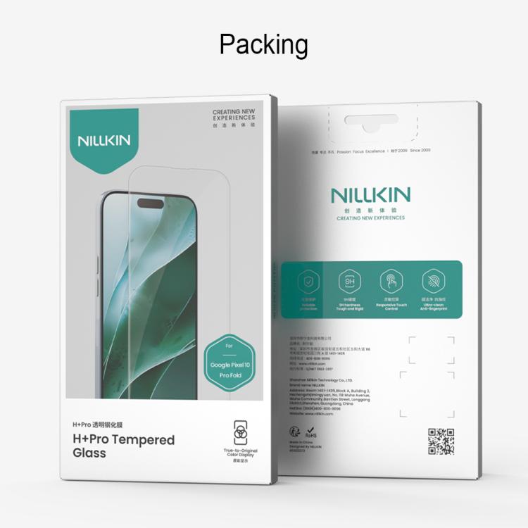 NILLKIN H+Pro 0.2mm 9H Explosion-proof Tempered Glass Film, For Google Pixel 10 Pro Fold