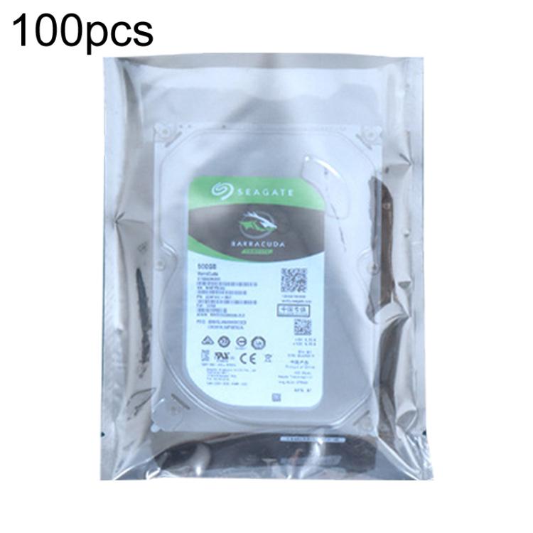 15-wire Anti-static Shielding Open-Top Bag Hard Disk Insulation Bag, 100pcs / Pack 5x8cm, 100pcs / Pack 6x8cm, 100pcs / Pack 6x9cm, 100pcs / Pack 6x10cm, 100pcs / Pack 6x12cm, 100pcs / Pack 6x18cm, 100pcs / Pack 7x11cm, 100pcs / Pack 7x14cm            ...
