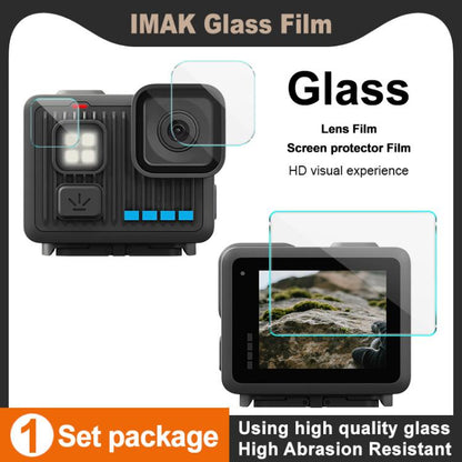 imak Tempered Glass Film with Camera Lens Film, For GoPro LIT HERO