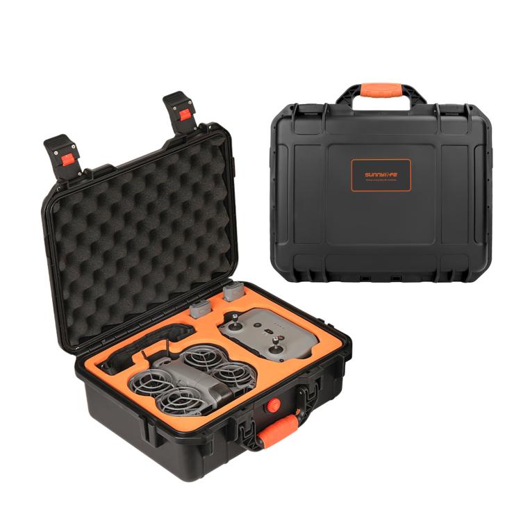 For DJI Neo 2 Sunnylife Hard Travel Shell Waterproof Shock-proof Box