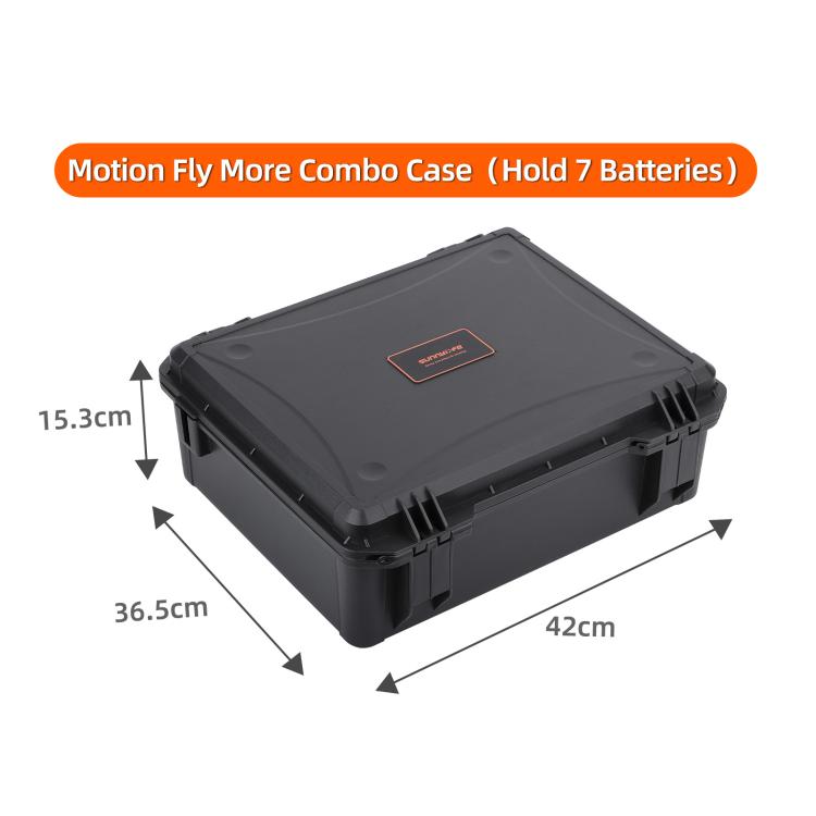 For DJI Neo 2 Sunnylife Hard Travel Shell Waterproof Shock-proof Box