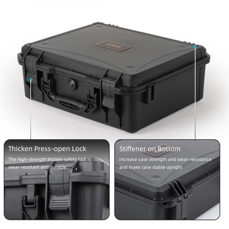 For DJI Neo 2 Sunnylife Hard Travel Shell Waterproof Shock-proof Box