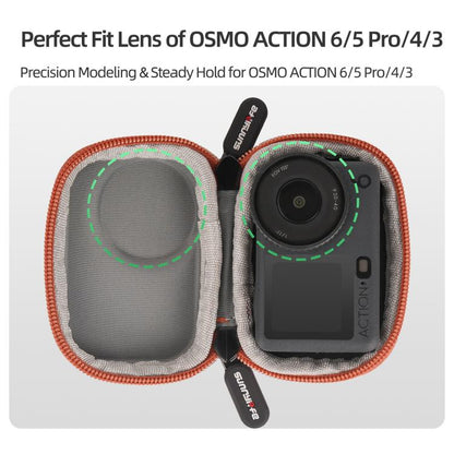 For DJI Osmo Action 6 / 5 Pro / 4 / 3 Sunnylife Portable Carrying Storage Box