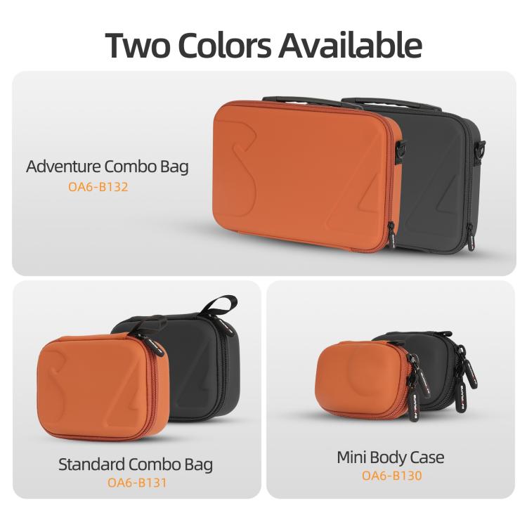 For DJI Osmo Action 6 / 5 Pro / 4 / 3 Sunnylife Portable Carrying Storage Box