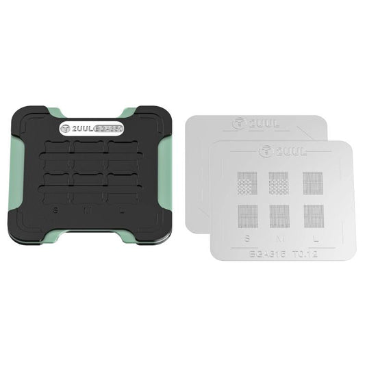 2UUL BH16 NAND REBALL BASE Magnetic Dual-Sided Reballing Platform Set, 2UUL BH16