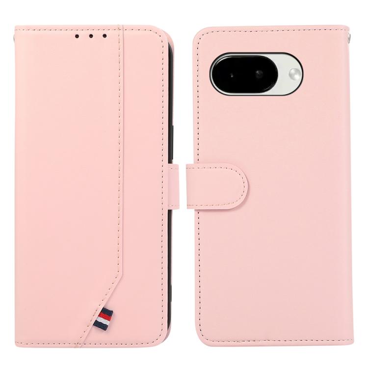 ABEEL Delicate Texture Splicing RFID Leather Phone Case, For Google Pixel 11 Pro XL, For Google Pixel 11 / 11 Pro XL, For Google Pixel 10a