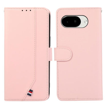 ABEEL Delicate Texture Splicing RFID Leather Phone Case, For Google Pixel 11 Pro XL, For Google Pixel 11 / 11 Pro XL, For Google Pixel 10a