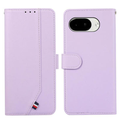ABEEL Delicate Texture Splicing RFID Leather Phone Case, For Google Pixel 11 Pro XL, For Google Pixel 11 / 11 Pro XL, For Google Pixel 10a