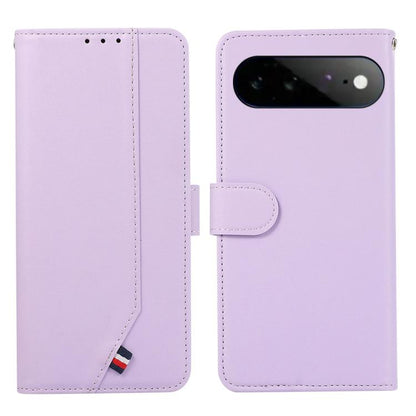 ABEEL Delicate Texture Splicing RFID Leather Phone Case, For Google Pixel 11 Pro XL, For Google Pixel 11 / 11 Pro XL, For Google Pixel 10a