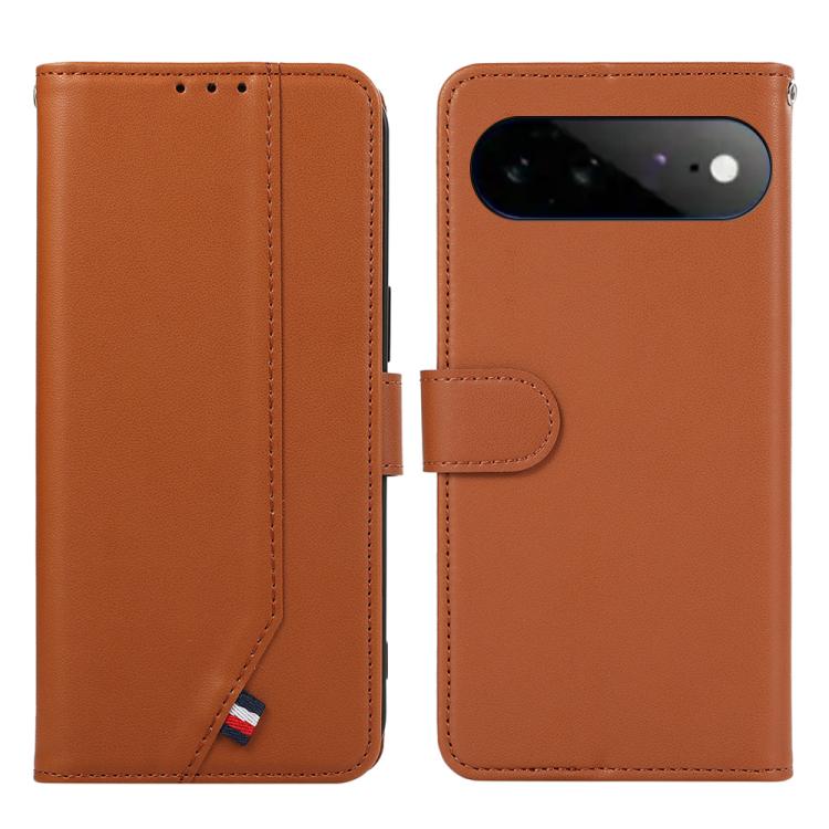 ABEEL Delicate Texture Splicing RFID Leather Phone Case, For Google Pixel 11 Pro XL, For Google Pixel 11 / 11 Pro XL, For Google Pixel 10a