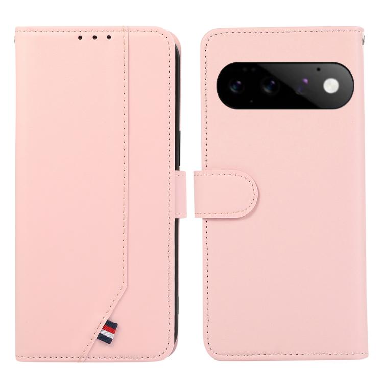ABEEL Delicate Texture Splicing RFID Leather Phone Case, For Google Pixel 11 Pro XL, For Google Pixel 11 / 11 Pro XL, For Google Pixel 10a