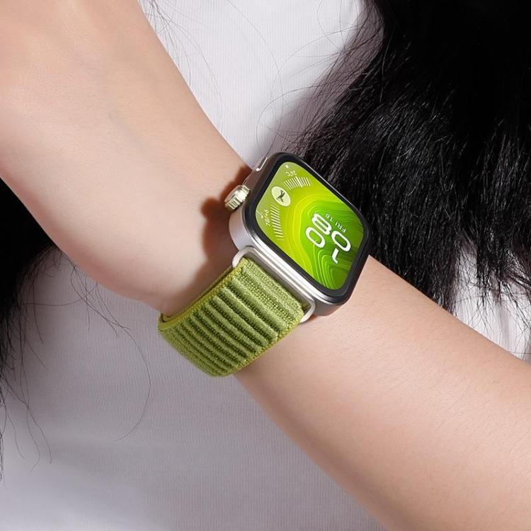 5 Pack xDfind Woven Nylon Hook And Loop Fastener Watch Band, For Apple Watch 42 / 44 / 45 / 46 / 49mm, For Apple Watch 38 / 40 / 41 / S11 42mm