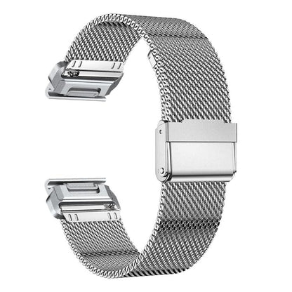 Separate Tactix Milanese Buckle Stainless Steel Watch Band, For Garmin 26mm, For Garmin 22mm, For Garmin 20mm