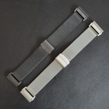 Separate Tactix Milanese Buckle Stainless Steel Watch Band, For Garmin 26mm, For Garmin 22mm, For Garmin 20mm