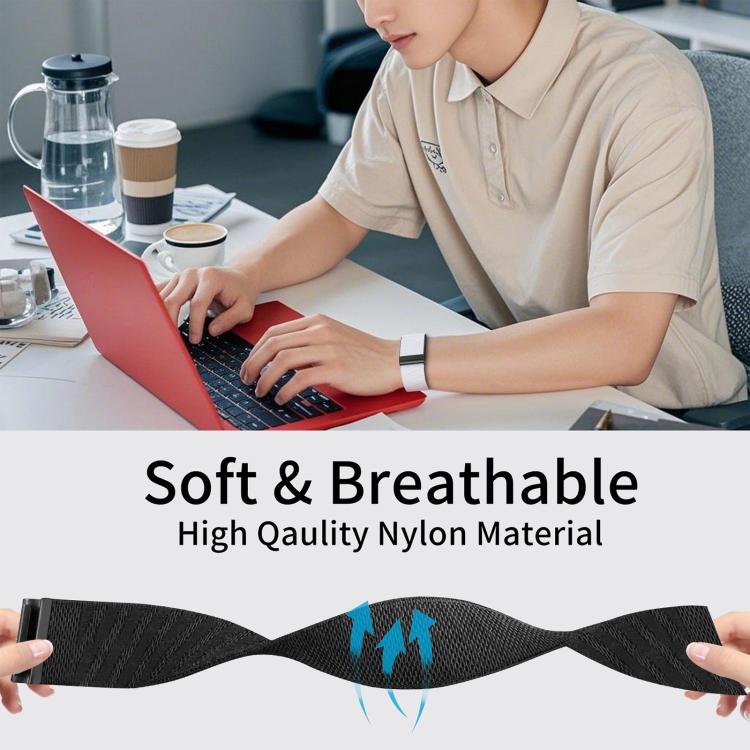 xDfind Sport Elastic Pattern Nylon Watch Band