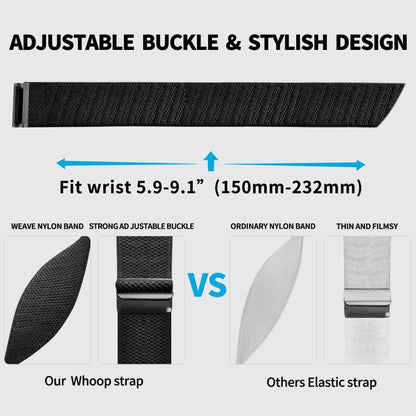 xDfind Sport Elastic Pattern Nylon Watch Band, For WHOOP 5.0