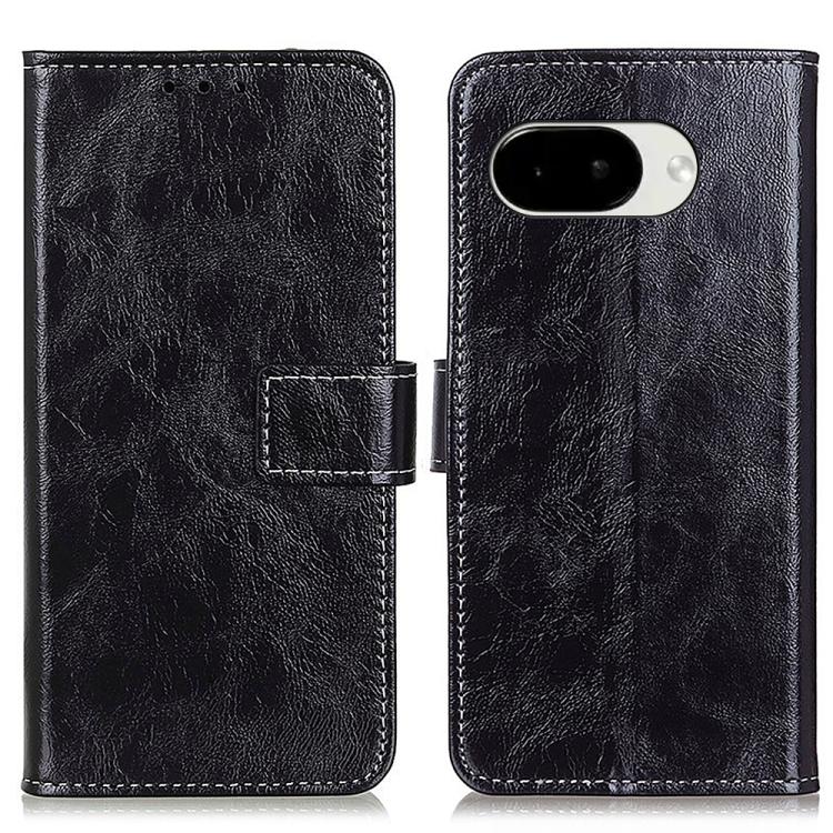 Retro Crazy Horse Texture Flip Leather Phone Case, For Google Pixel 11 Pro XL, For Google Pixel 11 / 11 Pro, For Google Pixel 10a
