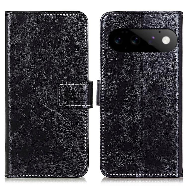 Retro Crazy Horse Texture Flip Leather Phone Case, For Google Pixel 11 Pro XL, For Google Pixel 11 / 11 Pro, For Google Pixel 10a