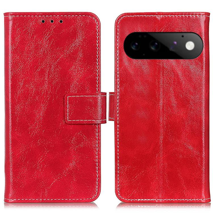 Retro Crazy Horse Texture Flip Leather Phone Case, For Google Pixel 11 Pro XL, For Google Pixel 11 / 11 Pro, For Google Pixel 10a