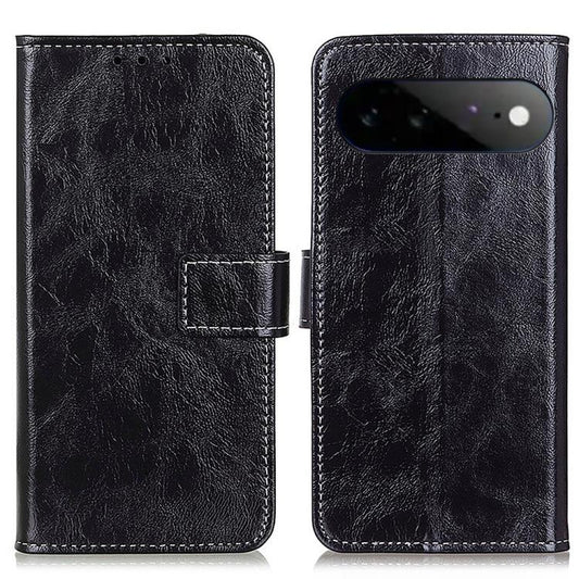 Retro Crazy Horse Texture Flip Leather Phone Case, For Google Pixel 11 Pro XL, For Google Pixel 11 / 11 Pro, For Google Pixel 10a