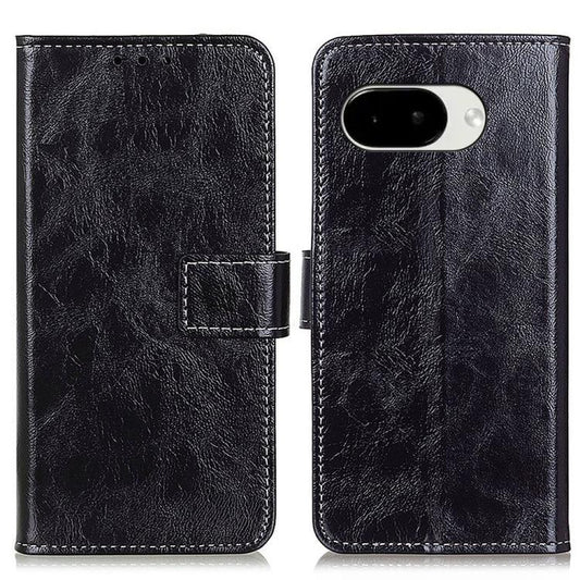 Retro Crazy Horse Texture Flip Leather Phone Case, For Google Pixel 11a, For Google Pixel 11 Pro XL, For Google Pixel 11 / 11 Pro, For Google Pixel 10a