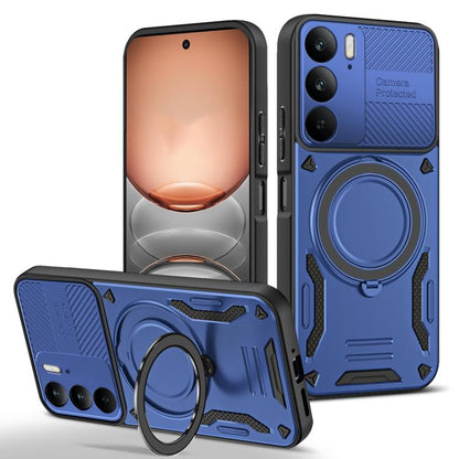 MagSafe 2 in 1 TPU Phone Case with Rotating Holder, For Realme C85 Pro 4G, For Realme 15 5G / 15 Pro 5G, For Realme C75 5G / 4G
