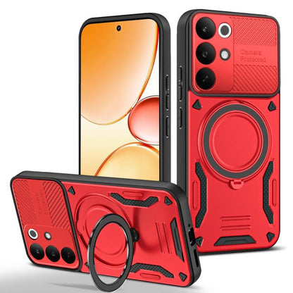 MagSafe 2 in 1 TPU Phone Case with Rotating Holder, For Realme C85 Pro 4G, For Realme 15 5G / 15 Pro 5G, For Realme C75 5G / 4G