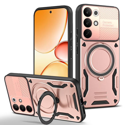 MagSafe 2 in 1 TPU Phone Case with Rotating Holder, For Realme C85 Pro 4G, For Realme 15 5G / 15 Pro 5G, For Realme C75 5G / 4G