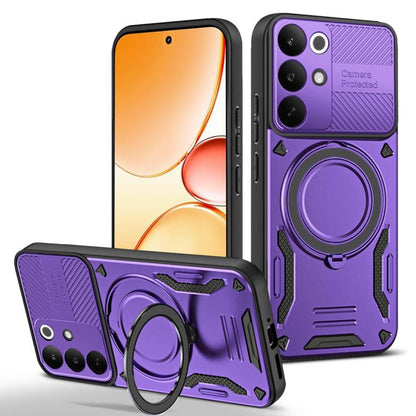 MagSafe 2 in 1 TPU Phone Case with Rotating Holder, For Realme C85 Pro 4G, For Realme 15 5G / 15 Pro 5G, For Realme C75 5G / 4G