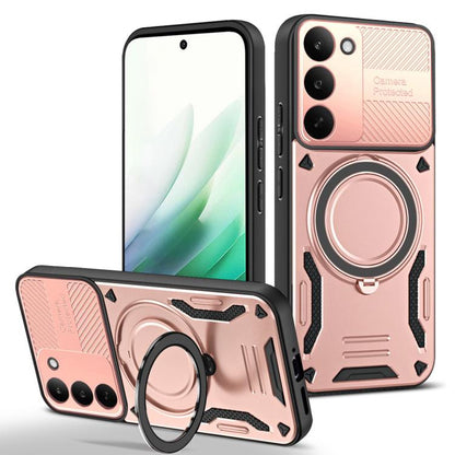MagSafe 2 in 1 TPU Phone Case with Rotating Holder, For Realme C85 Pro 4G, For Realme 15 5G / 15 Pro 5G, For Realme C75 5G / 4G
