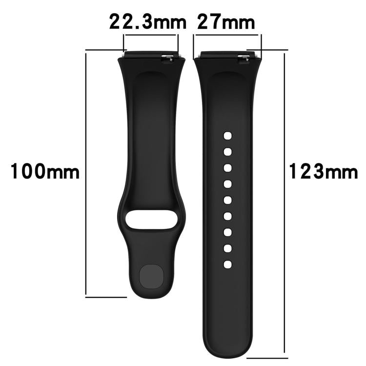 5 Pack xDfind Solid Color Silicone Watch Band, For Redmi Watch 3 Active / Watch 3 Lite