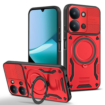 MagSafe 2 in 1 TPU Phone Case with Rotating Holder, For Redmi K90 Pro Max / Poco F8 Ultra 5G, For Redmi K90 / Poco F8 Pro 5G, For Redmi 15C 5G / 4G EU 173mm, For Redmi A5 4G 173.3mm, For Redmi 14C 5G / 4G, For Redmi Note 14 Pro+ 5G