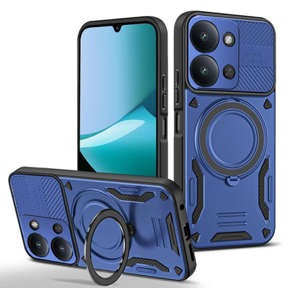 MagSafe 2 in 1 TPU Phone Case with Rotating Holder, For Redmi K90 Pro Max / Poco F8 Ultra 5G, For Redmi K90 / Poco F8 Pro 5G, For Redmi 15C 5G / 4G EU 173mm, For Redmi A5 4G 173.3mm, For Redmi 14C 5G / 4G, For Redmi Note 14 Pro+ 5G