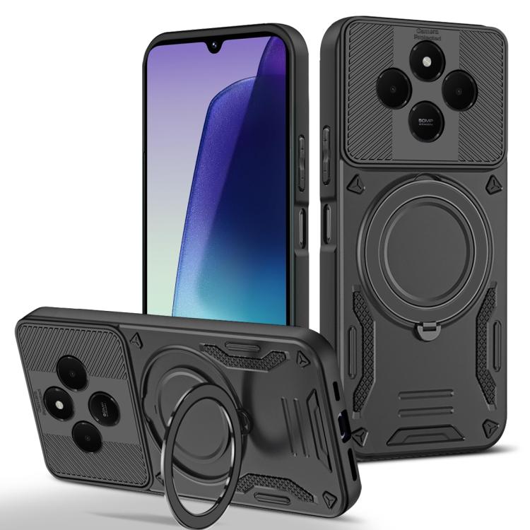 MagSafe 2 in 1 TPU Phone Case with Rotating Holder, For Redmi K90 Pro Max / Poco F8 Ultra 5G, For Redmi K90 / Poco F8 Pro 5G, For Redmi 15C 5G / 4G EU 173mm, For Redmi A5 4G 173.3mm, For Redmi 14C 5G / 4G, For Redmi Note 14 Pro+ 5G