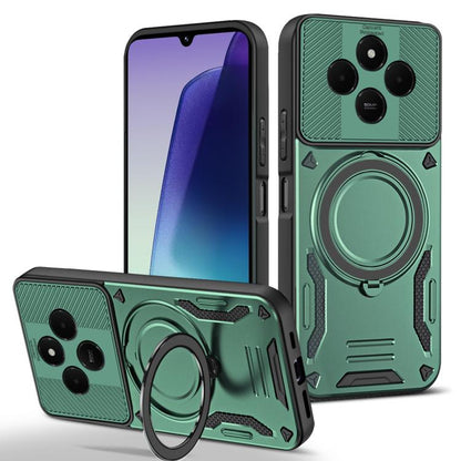 MagSafe 2 in 1 TPU Phone Case with Rotating Holder, For Redmi K90 Pro Max / Poco F8 Ultra 5G, For Redmi K90 / Poco F8 Pro 5G, For Redmi 15C 5G / 4G EU 173mm, For Redmi A5 4G 173.3mm, For Redmi 14C 5G / 4G, For Redmi Note 14 Pro+ 5G