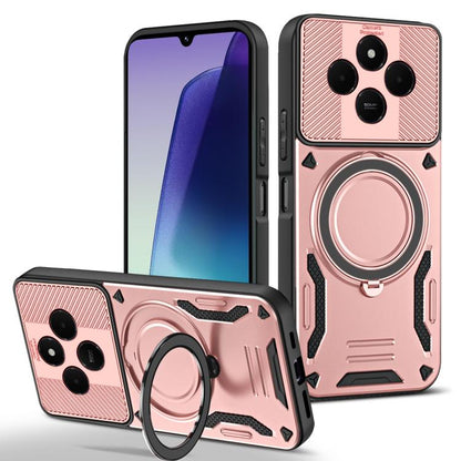 MagSafe 2 in 1 TPU Phone Case with Rotating Holder, For Redmi K90 Pro Max / Poco F8 Ultra 5G, For Redmi K90 / Poco F8 Pro 5G, For Redmi 15C 5G / 4G EU 173mm, For Redmi A5 4G 173.3mm, For Redmi 14C 5G / 4G, For Redmi Note 14 Pro+ 5G