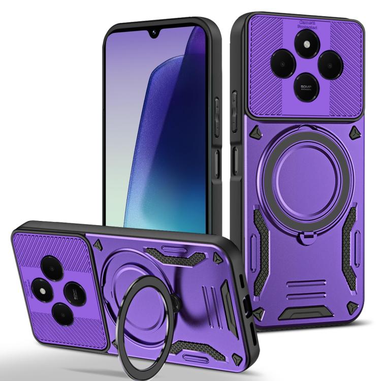 MagSafe 2 in 1 TPU Phone Case with Rotating Holder, For Redmi K90 Pro Max / Poco F8 Ultra 5G, For Redmi K90 / Poco F8 Pro 5G, For Redmi 15C 5G / 4G EU 173mm, For Redmi A5 4G 173.3mm, For Redmi 14C 5G / 4G, For Redmi Note 14 Pro+ 5G